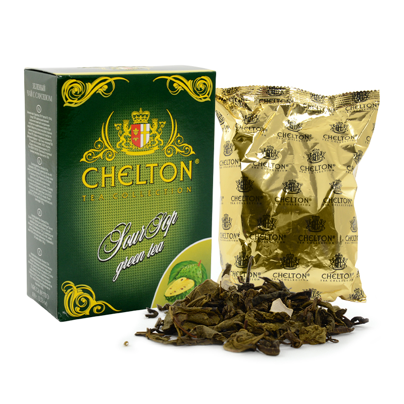 Chelton "Grüner Tee Sour Sop, lose, 10 x 100 g"